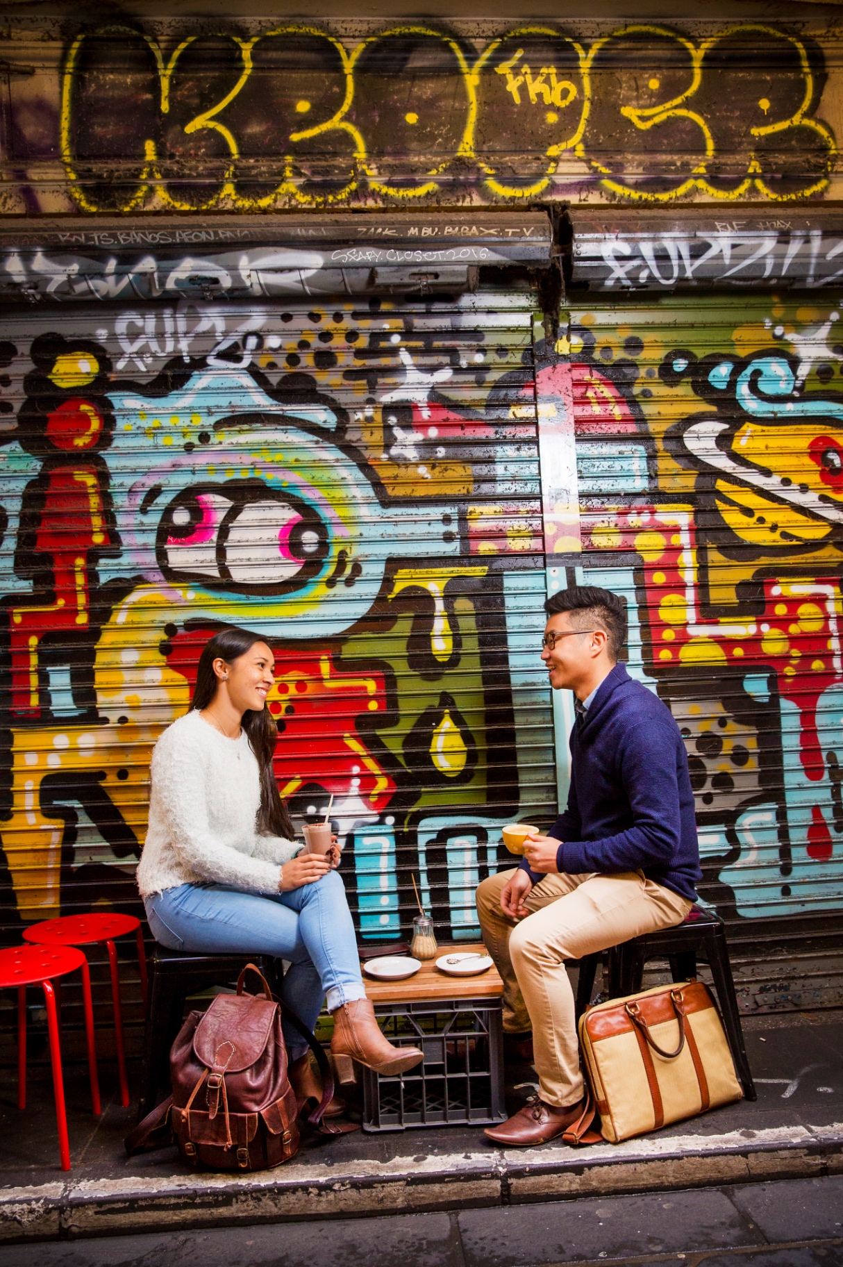 Melbourne city laneway